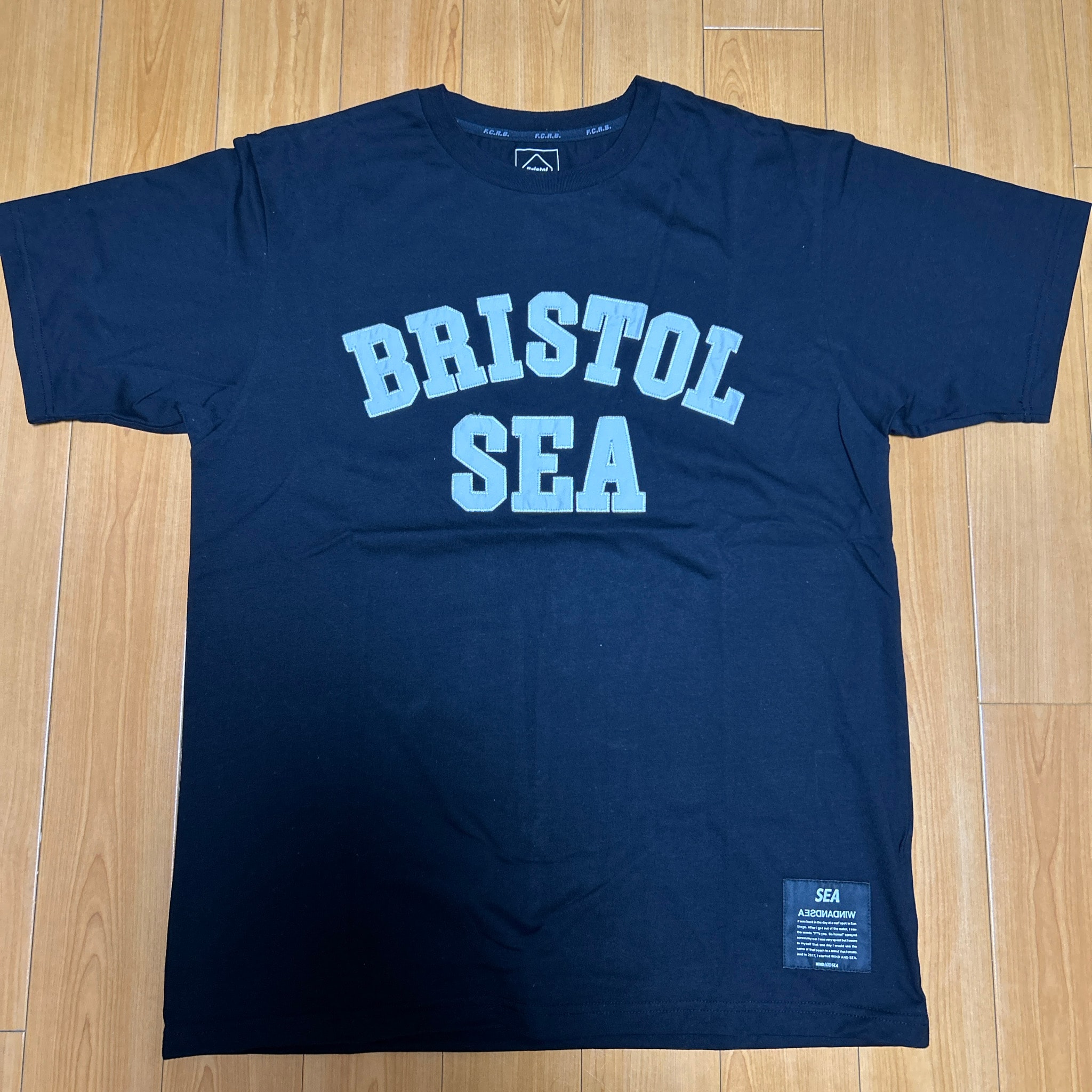 WIND AND SEA BRISTOL SEA TEAM TEE "Black"