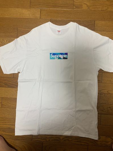 Supreme / Emilio Pucci® Box Logo Tee "White/Blue"