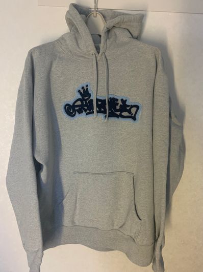 Supreme Handstyle Hooded Sweatshirt "Grey"