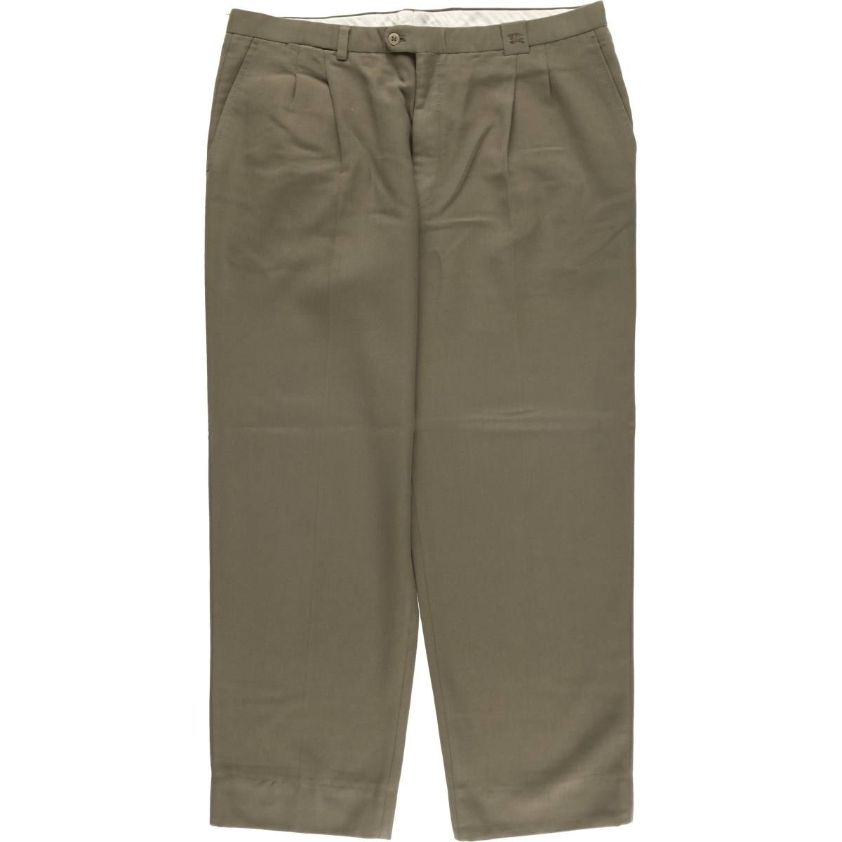 古着 バーバリー Burberry's LONDON ツータック ウールパンツ スラックス メンズw38相当/eaa558478