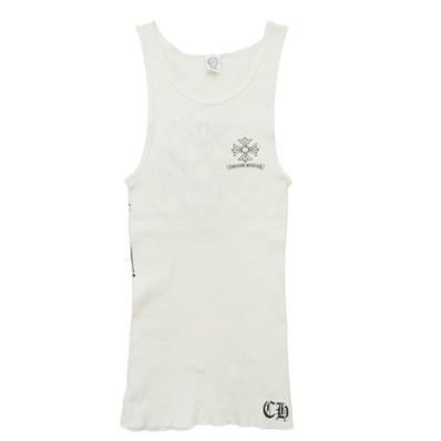 Chrome Hearts CH Plus Tank Top "White"