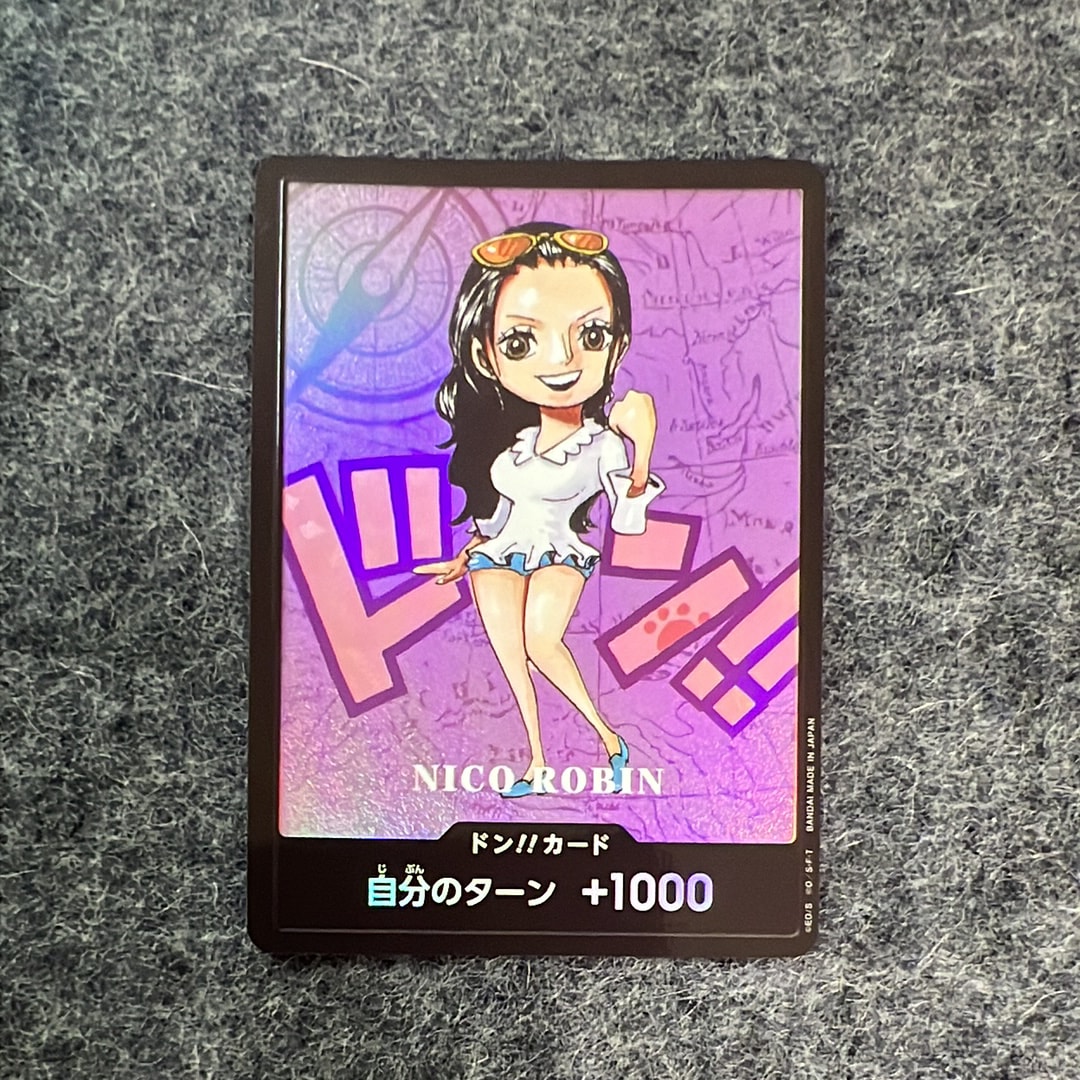 状態A】ドン!!カード : ニコ・ロビン (プレミアムカードコレクション