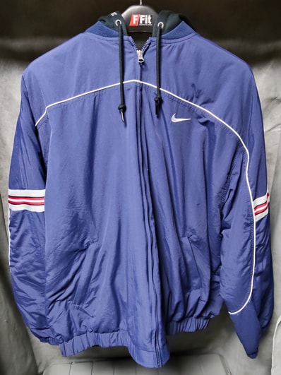 Supreme x Nike Nylon Hooded Jacket "Navy"