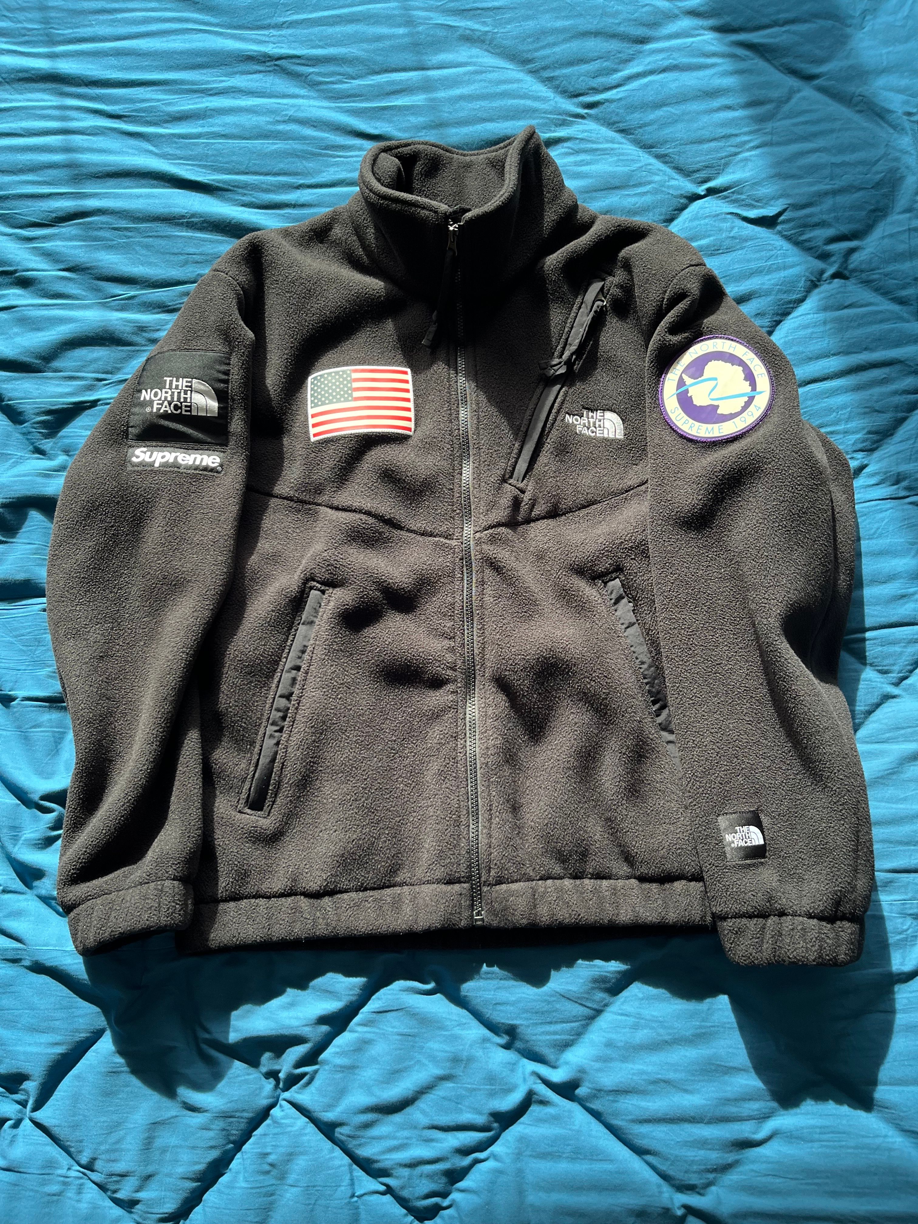 Supreme x The North Face Polartec Fleece Jacket "Black"