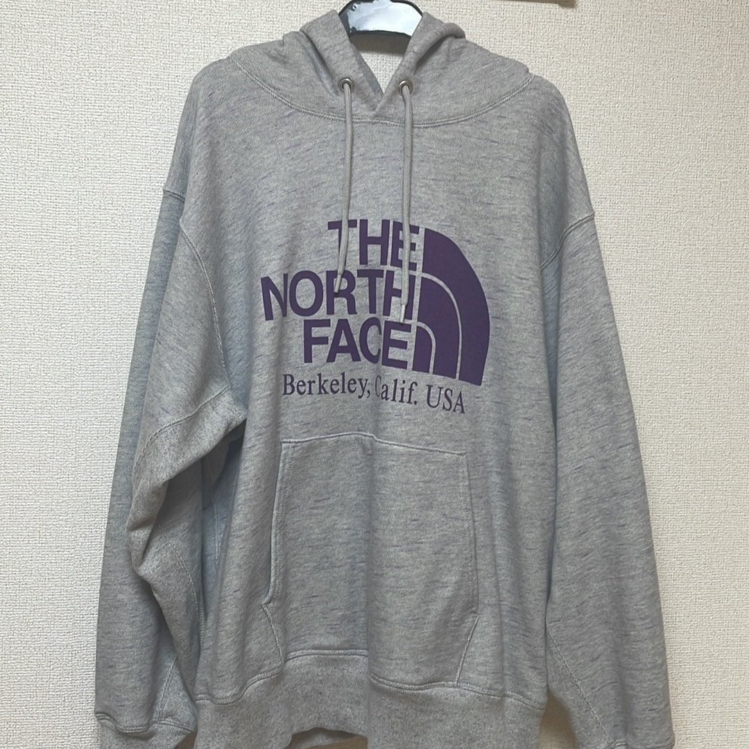PALACE x The North Face Purple Label Field Graphic Hoodie "Mix Gray"