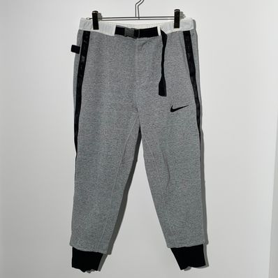 Nike x Sacai NRG Fleece Pants "Dark Grey Heather"