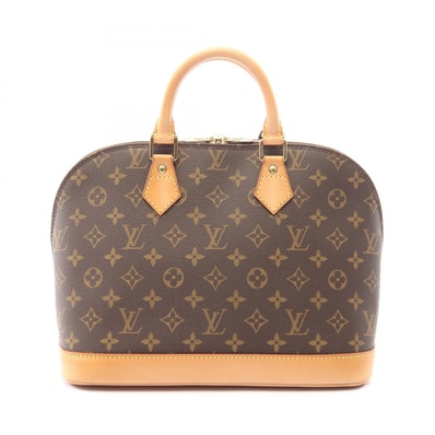 ルイ・ヴィトン LOUIS VUITTON アルマPM ハンドバッグ バッグ PVCコーティングキャンバス レザー モノグラム レディース ブラウン系 M51130 【中古】