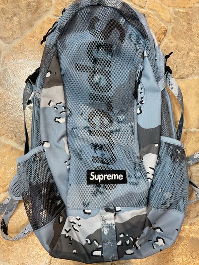 Supreme 20SS Backpack "Camo Blue"