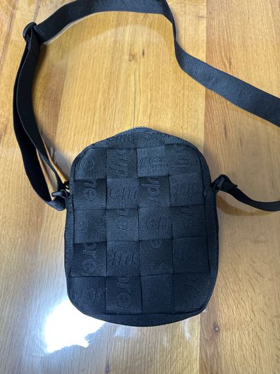 Supreme Woven Shoulder Bag "Black" (24SS)