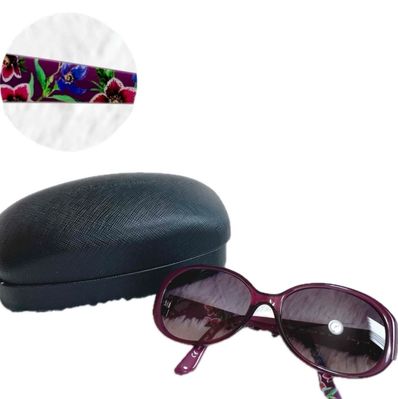 極美品 希少 Ferragamo フェラガモ 花柄 アジアンフィット サングラス