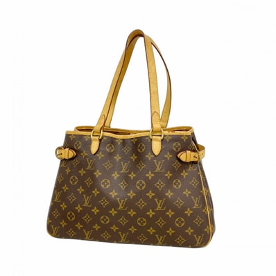 【6dc3519-h】ルイヴィトン トートバッグ モノグラム バティニョールオリゾンタル M51154 ブラウン【中古】レディース