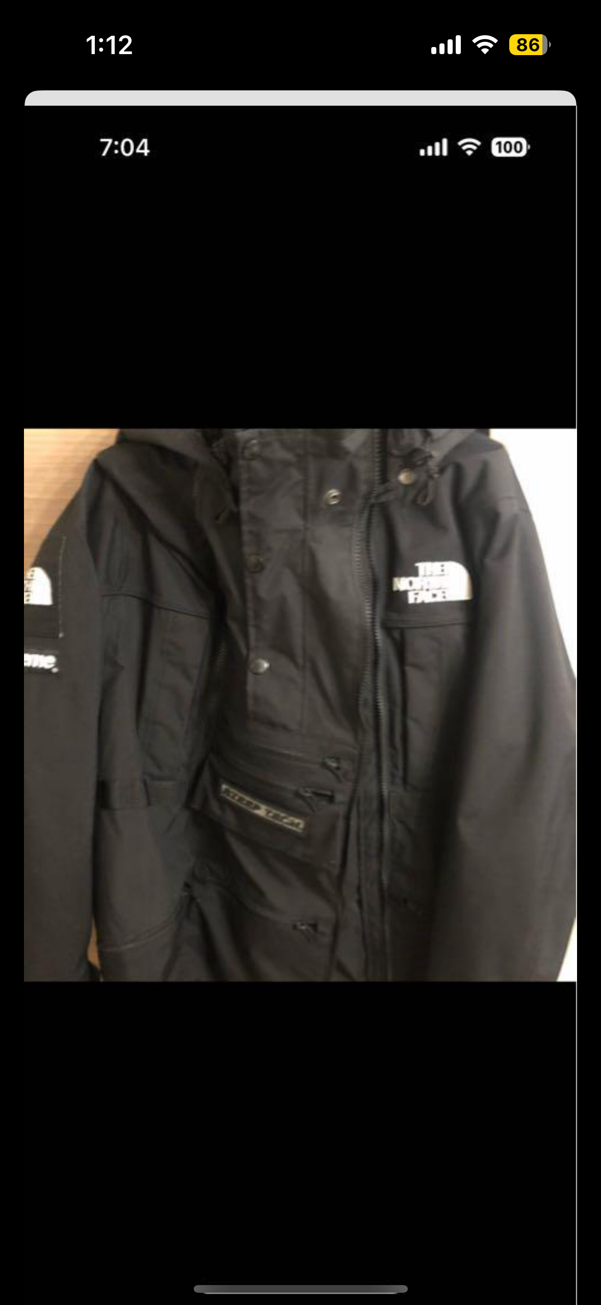 Supreme x The North Face Steep Tech Hooded Jacket "Black"