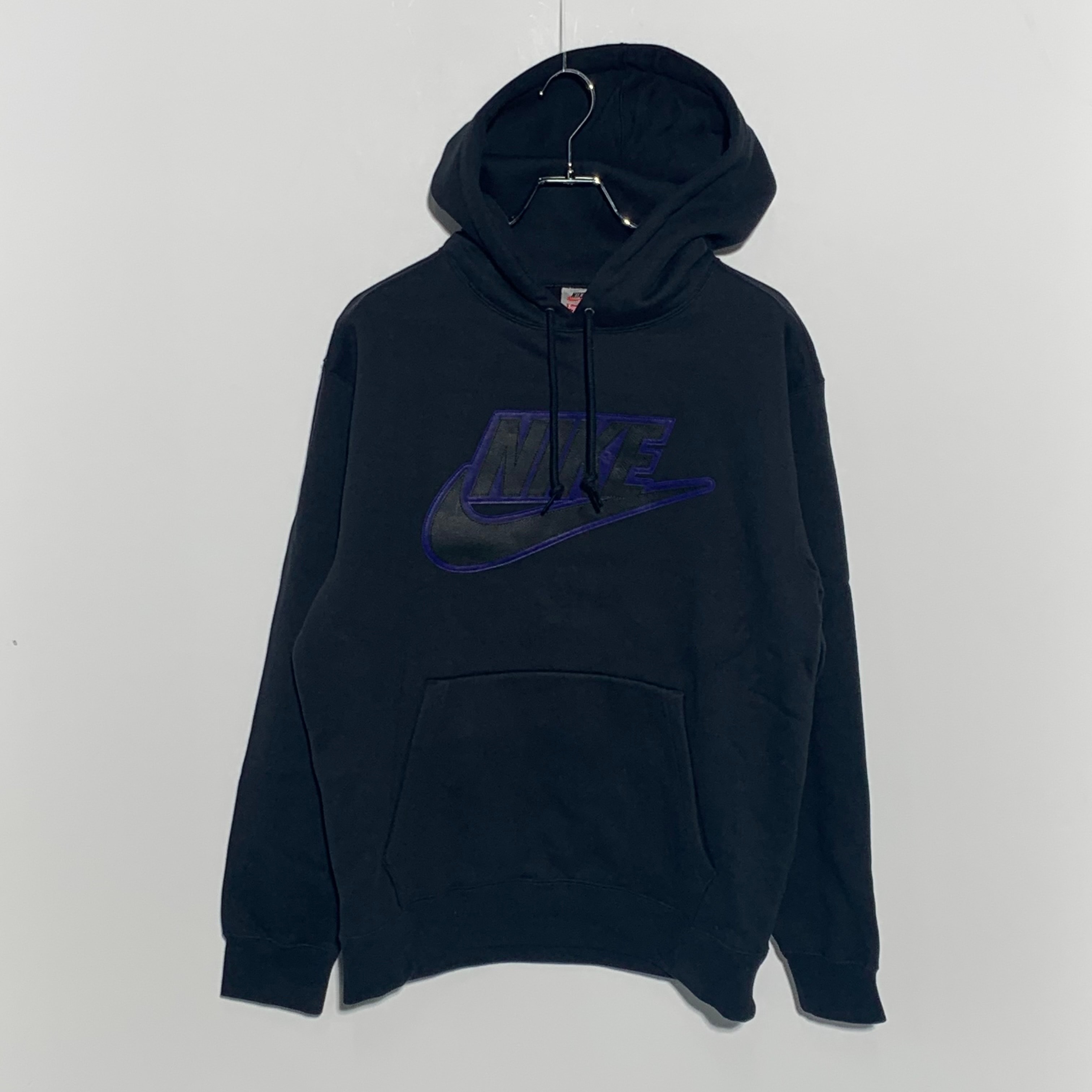 Supreme / Nike® Leather Appliqué Hooded Sweatshirt 
