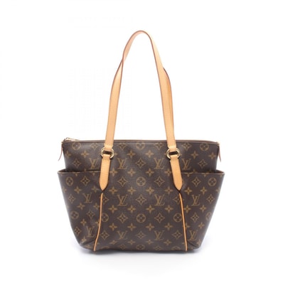 ルイ・ヴィトン LOUIS VUITTON トータリーPM トートバッグ バッグ PVCコーティングキャンバス レザー モノグラム レディース ブラウン系 M56688 【中古】