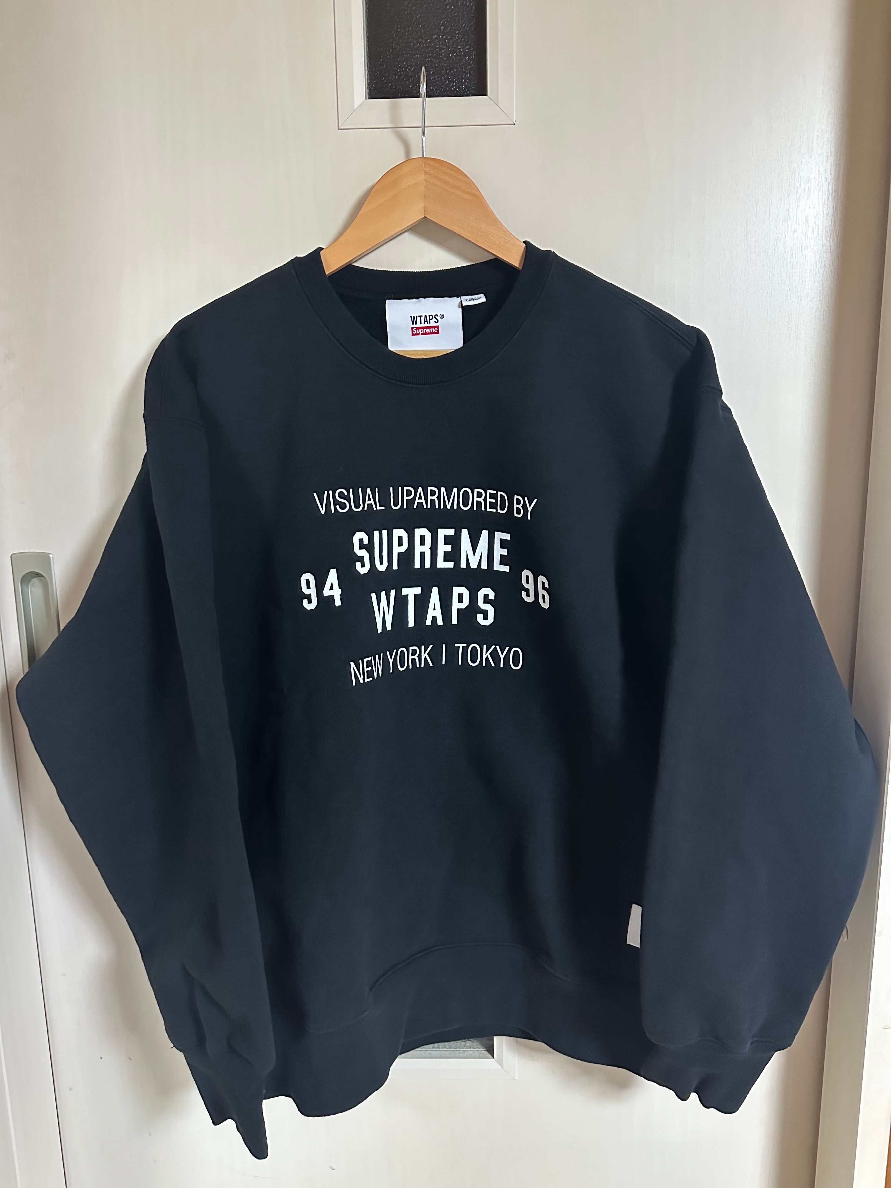 Supreme / WTAPS Crewneck "Black" 21274SPD-CSM03S