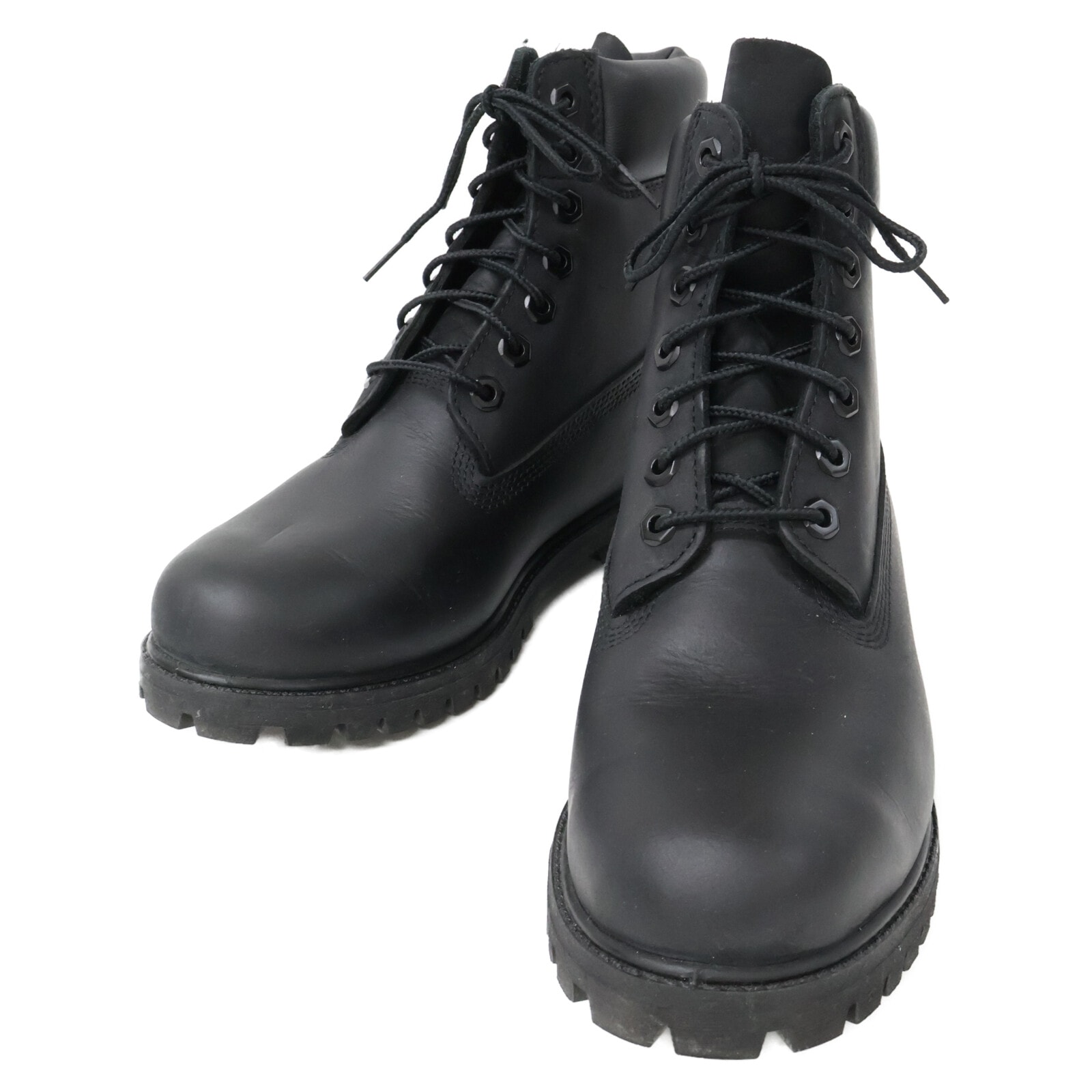 ティンバーランド ブラック プレミアム ウォータープルーフ ブーツ 7W