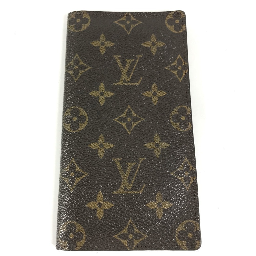 ルイヴィトン LOUIS VUITTON ポルトバルールカルトクレディ M61823 モノグラム 札入れ ロングウォレット 長財布 モノグラムキャンバス ブラウン