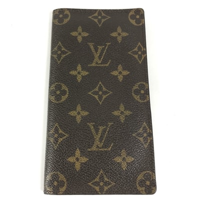 ルイヴィトン LOUIS VUITTON ポルトバルールカルトクレディ M61823 モノグラム 札入れ ロングウォレット 長財布 モノグラムキャンバス ブラウン