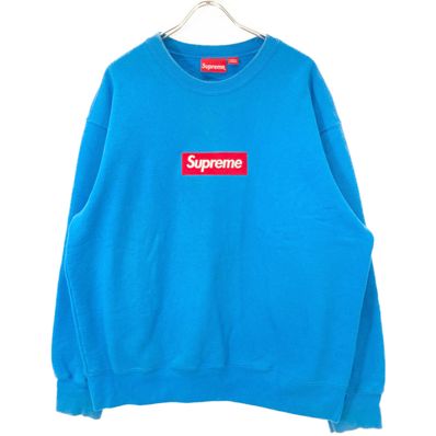 シュプリーム 22AW ボックスロゴクルーネック スウェット L