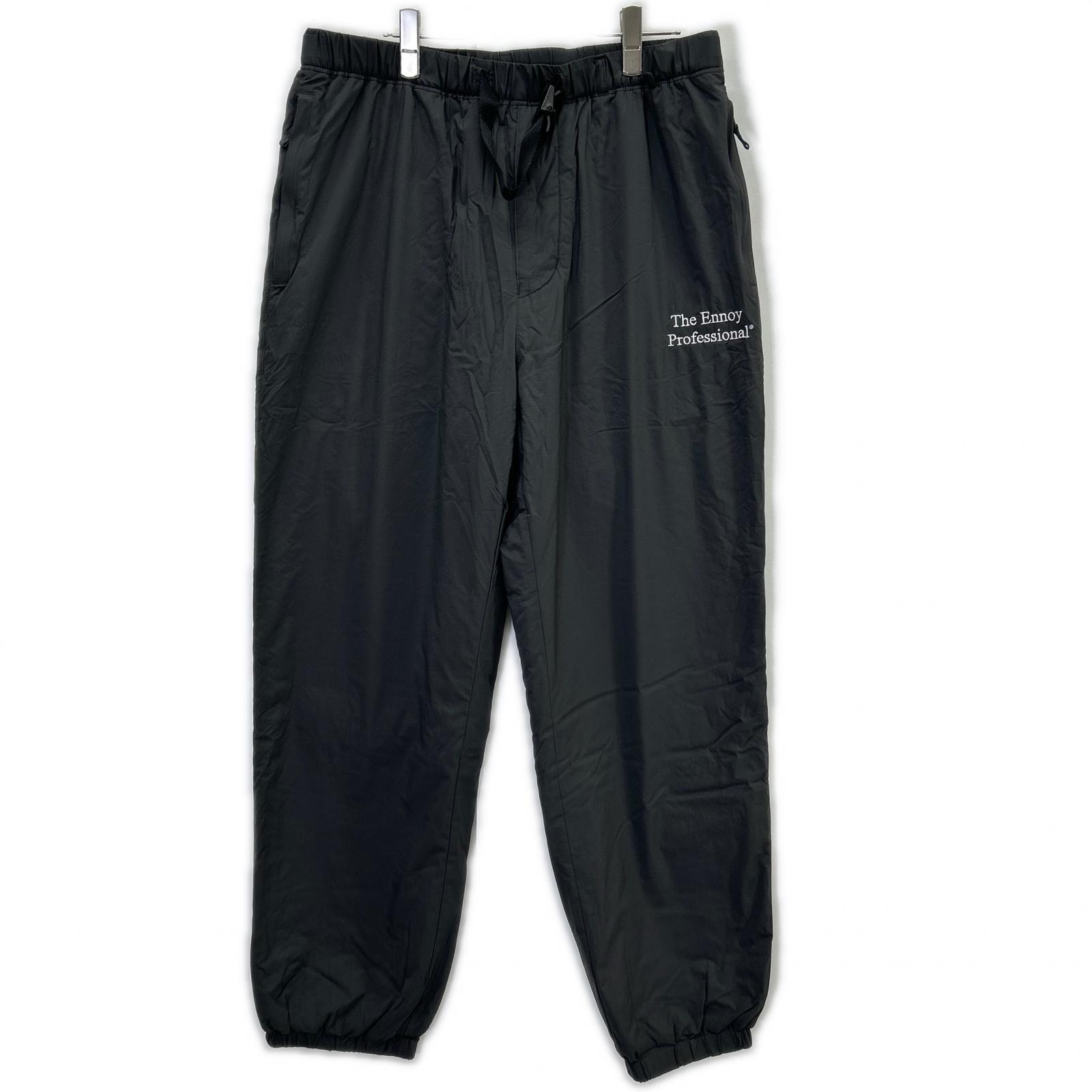 エンノイ AW25BRENPT01LP グレー ナイロン リップストップ NYLON PADDED PANTS L