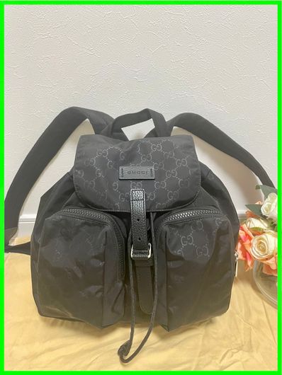 GUCCI グッチシマ ライト ナイロン GG リュック バックパック