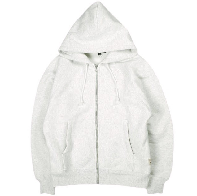 STUSSY ステューシー 25AW RELAXED ZIP HOODIE リラックスジップフーディー 118571 S Ash Heather 裏起毛 パーカー グレー トップス g25793
