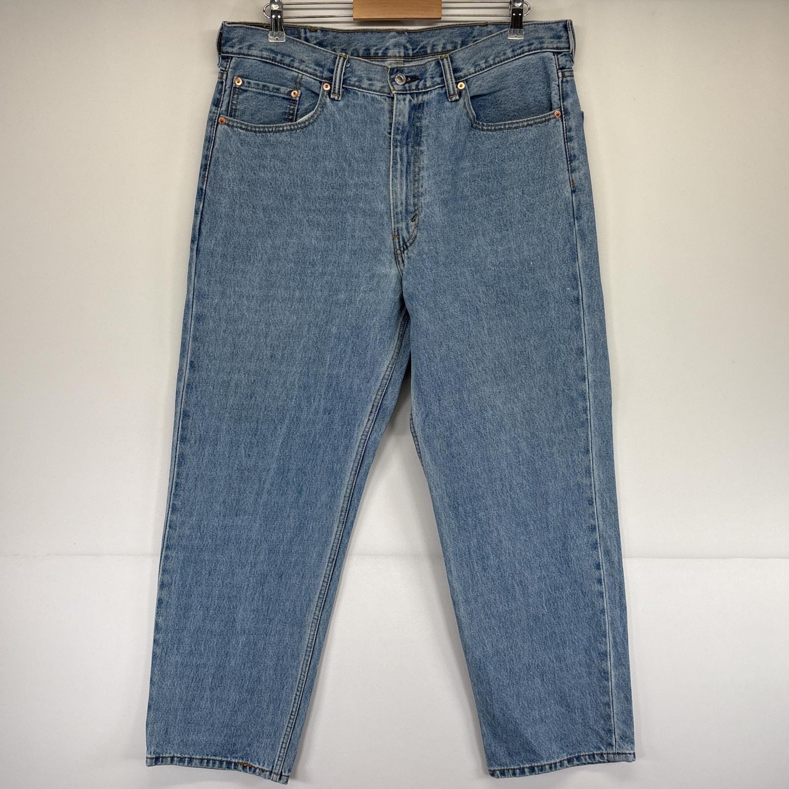 古着 リーバイス Levi's デニムパンツ 550 テーパード ジーンズ ジーパン 5ポケット 長ズボン w38 L30 ブルー メンズ