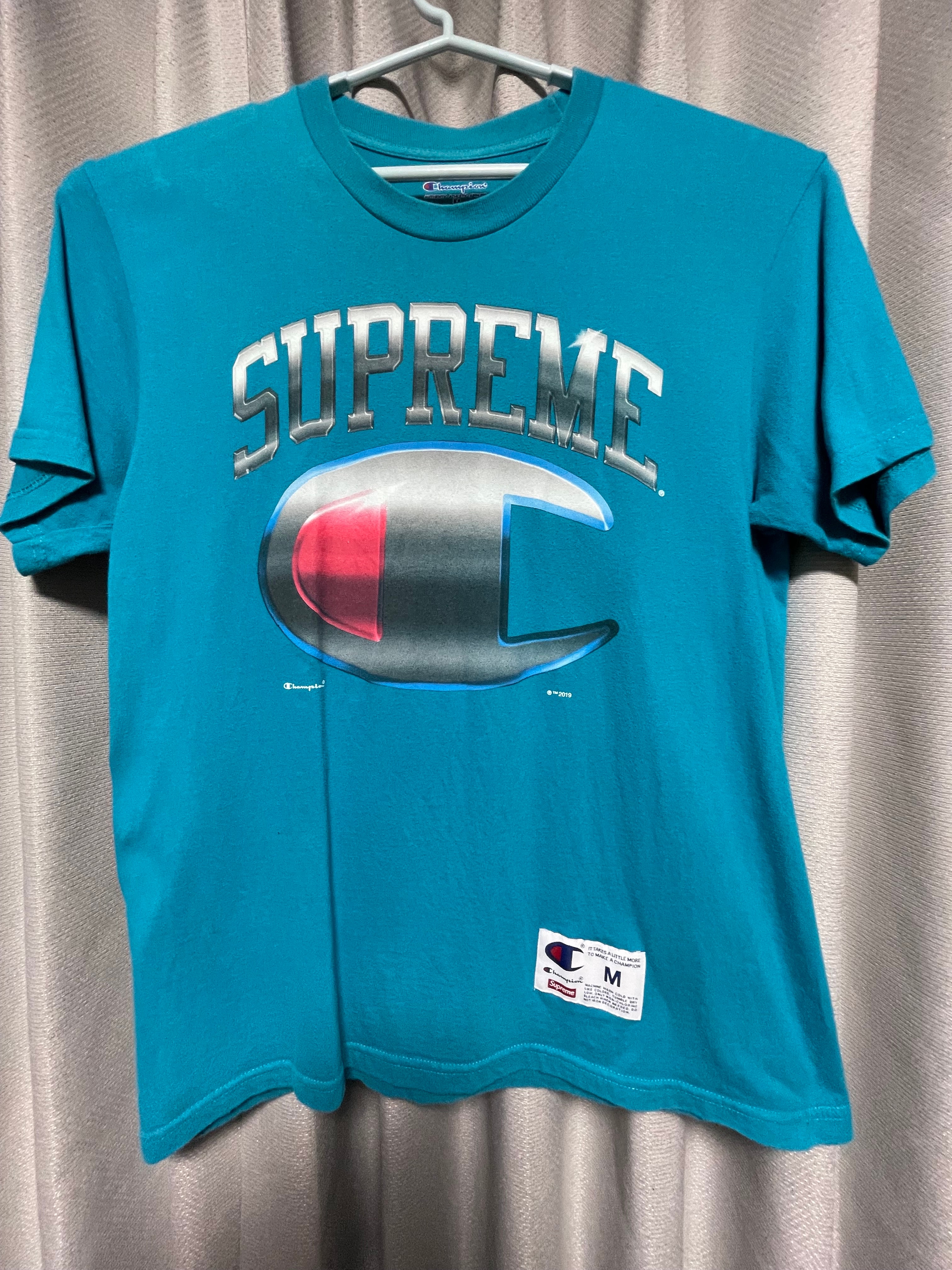 Supreme Champion Chrome S/S Top "Dark Teal"