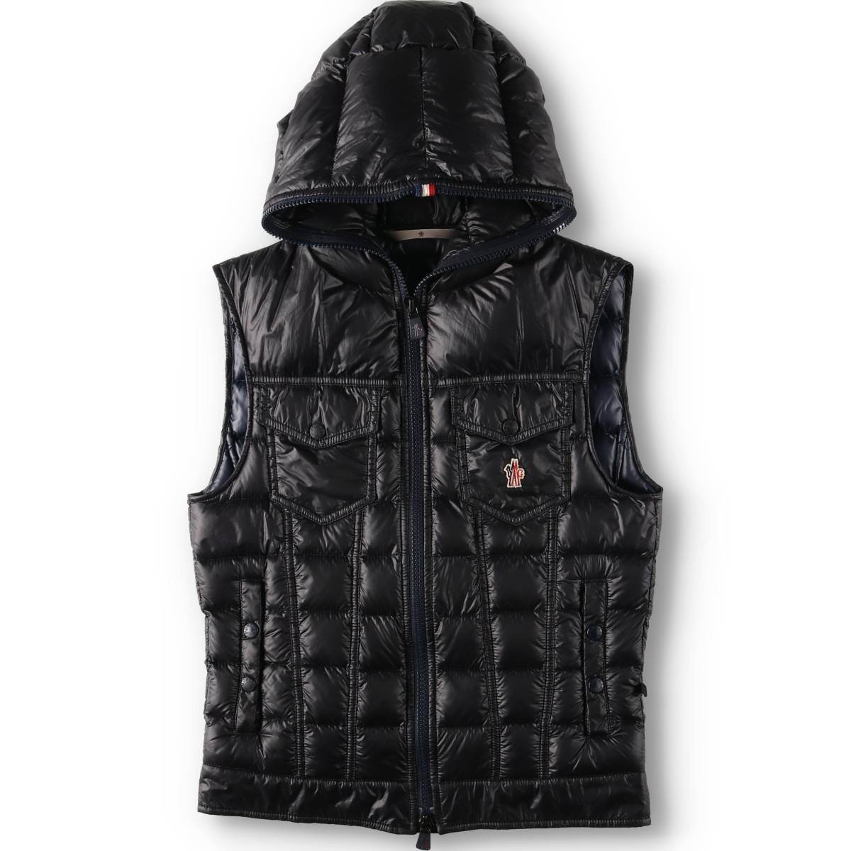 古着 モンクレール MONCLER DINAN GILET ダウンベスト メンズS相当/yaa000392