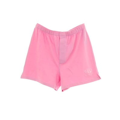 【中古】バレンシアガ BALENCIAGA HOMEWRAR ストレッチ コットン ショートパンツ ピンク【サイズM】【メンズ】