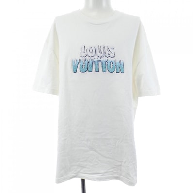 ルイヴィトン LOUIS VUITTON エンブロイダードビーズコットンTシャツ HPY35WNPG Tシャツ