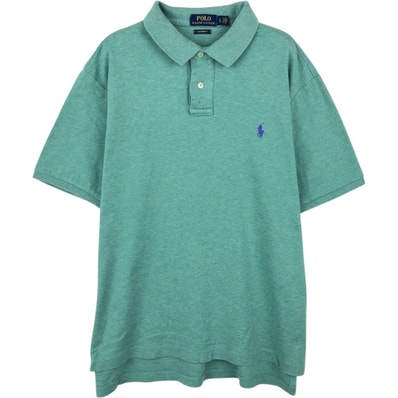 古着 ラルフローレン Ralph Lauren POLO RALPH LAUREN CUSTOM FIT 半袖 ポロシャツ メンズL相当/eaa657043