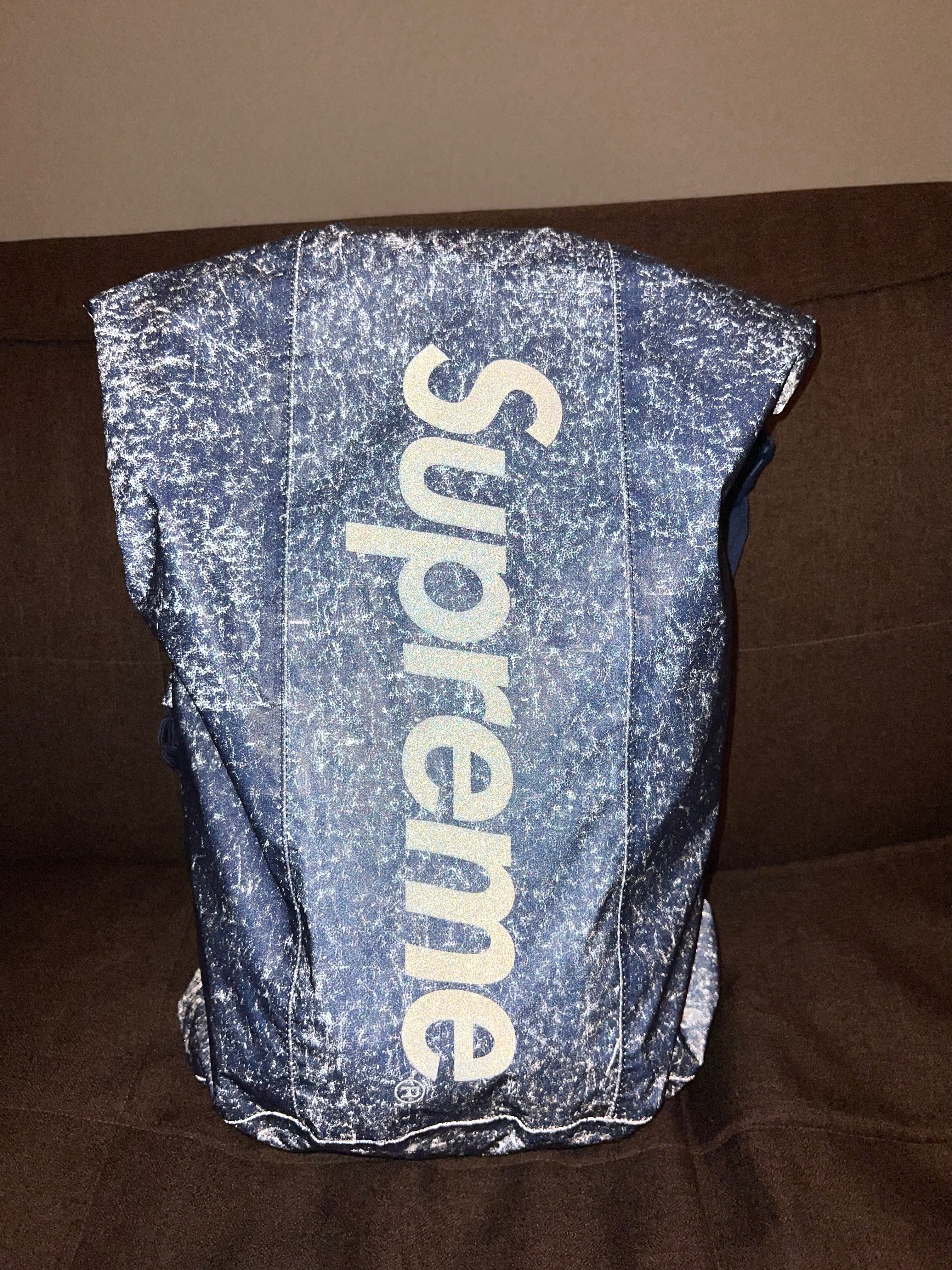 Supreme Waterproof Reflective Speckled Backpack "Royal"