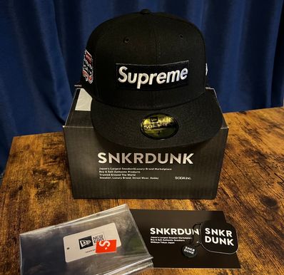 Supreme No Comp Box Logo New Era "Black"
