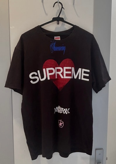 Supreme Announcing Tee "Black"