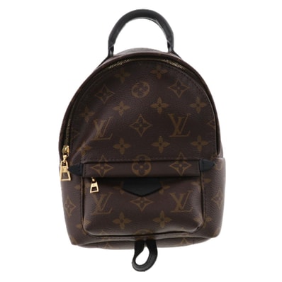 【再値下げ】LOUIS VUITTON ルイ・ヴィトン パームスプリングス バックパック MINI モノグラム リュック・デイパック M44873 PVC キャンバス モノグラムマカサー レディース【中古】