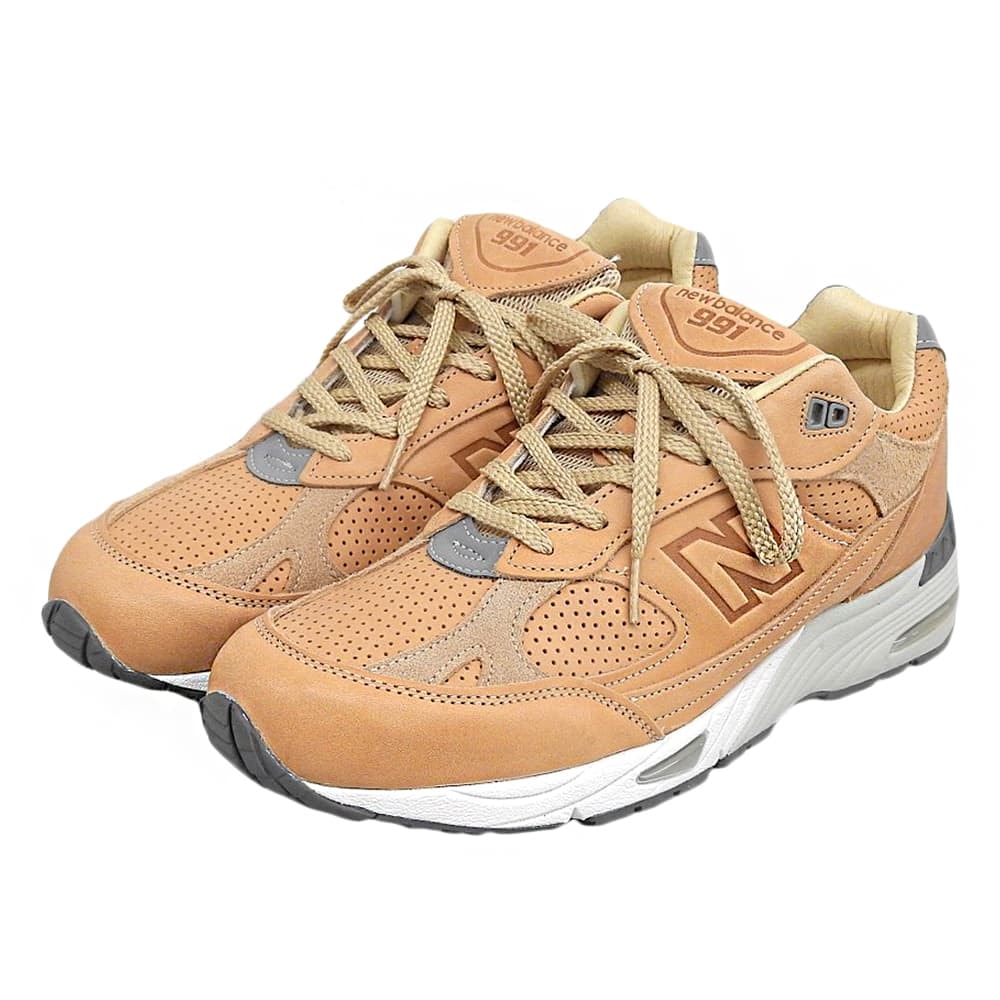 ニューバランス 美品 TAN タン スニーカー シューズ メンズ ベージュ系 10 1/2D M991VT 10 1/2(US)