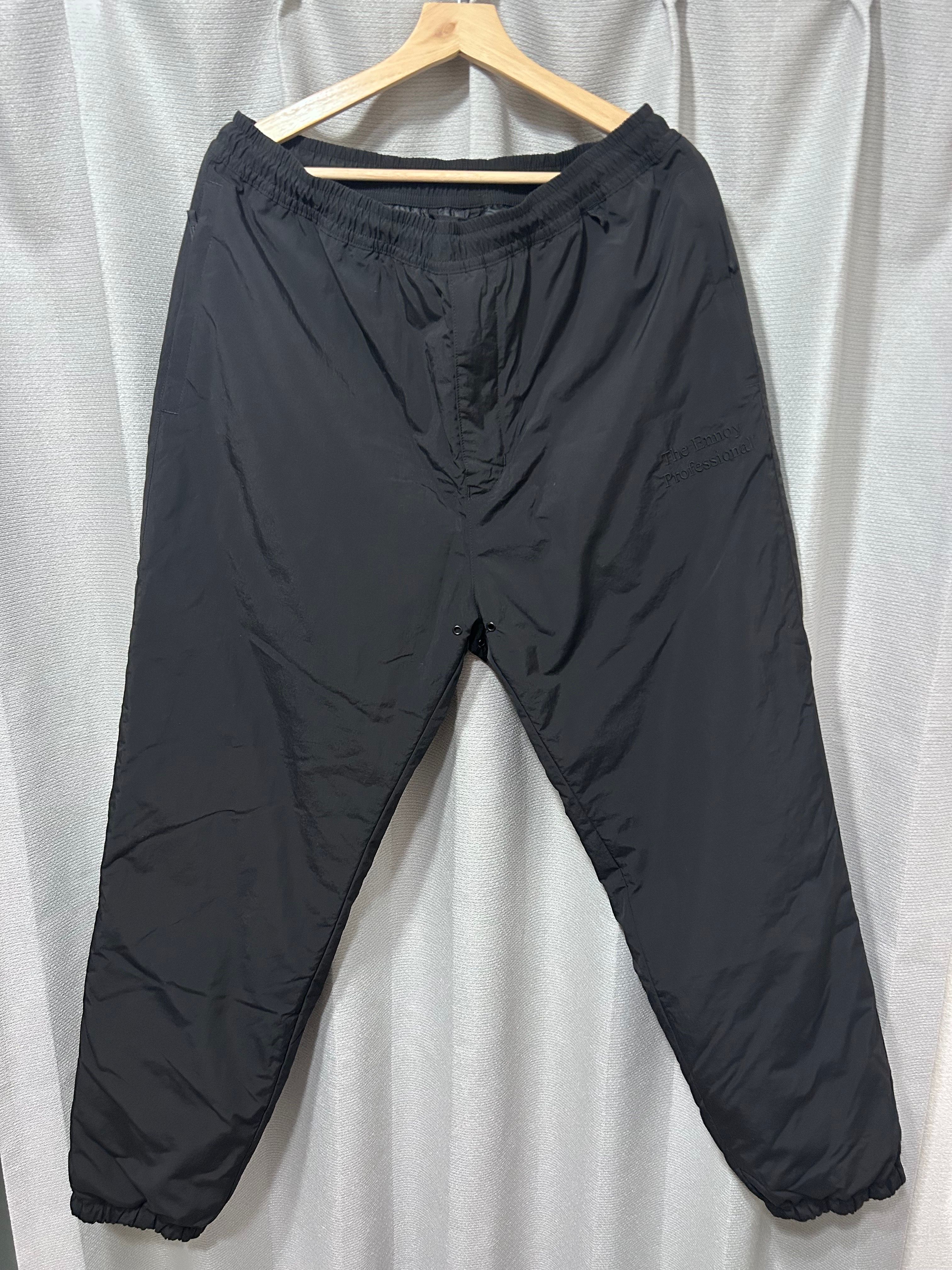 ENNOY x Stylistshibutsu 23AW Belongings Nylon Padded Pants "Triple Black"