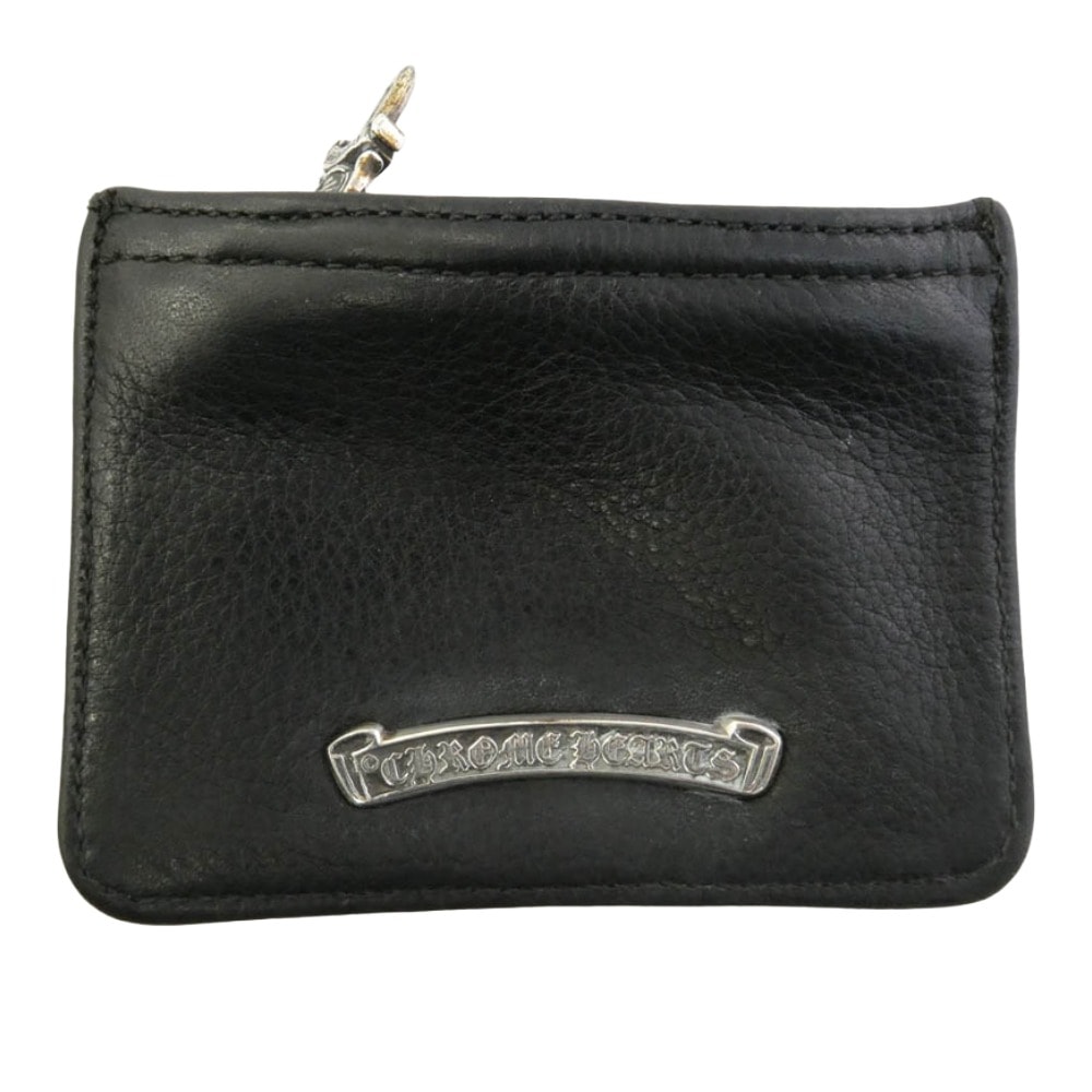 Chrome Hearts Zipper Leather Change Perth "Black"