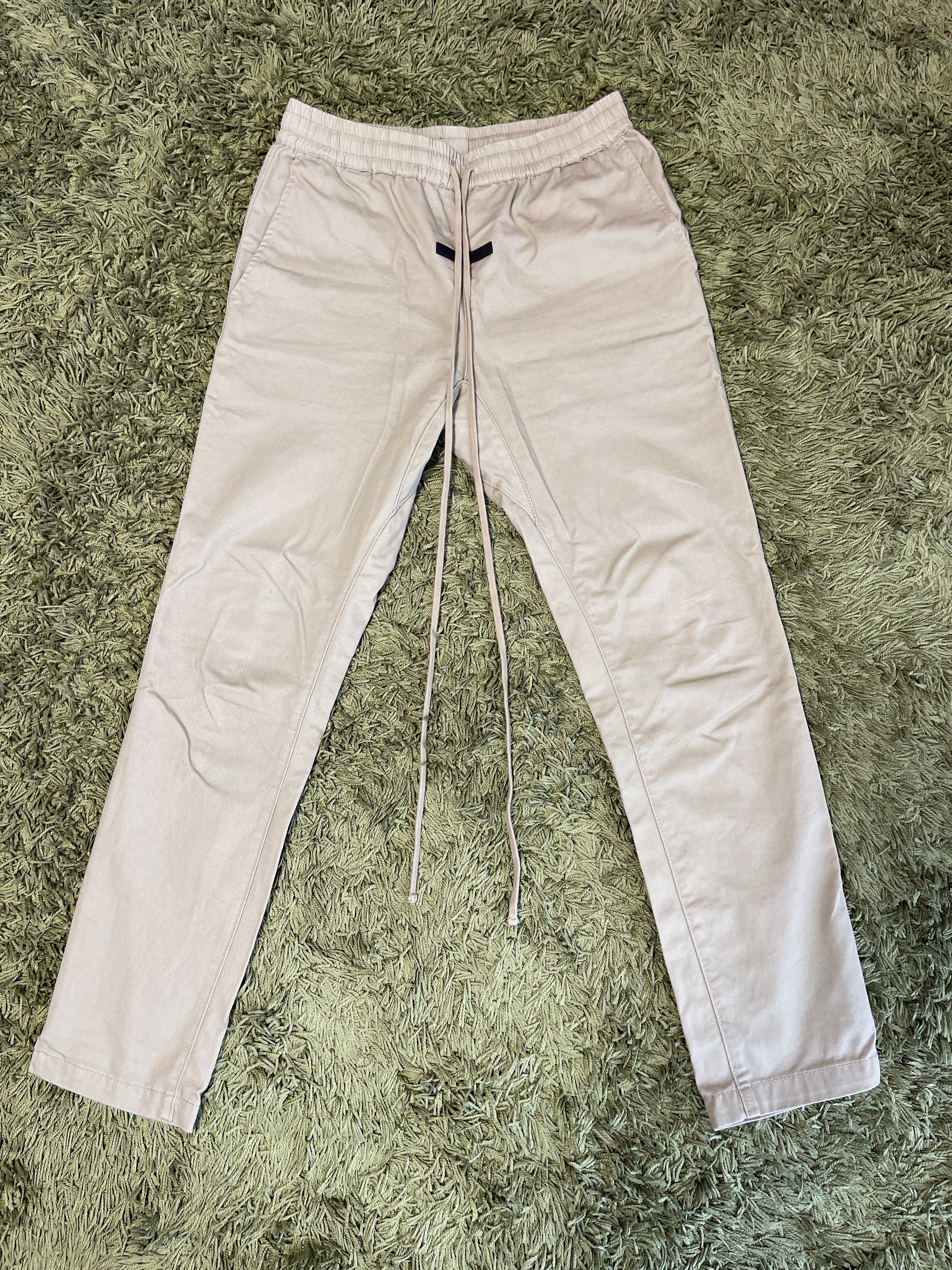 FEAR OF GOD ESSENTIALS Twill Pant "Khaki"