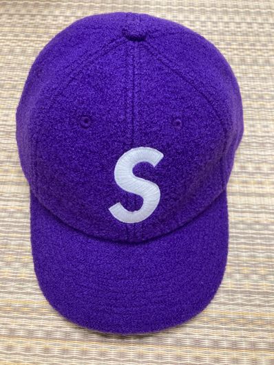 Supreme Boiled Wool S Logo 6-Panel "Purple"
