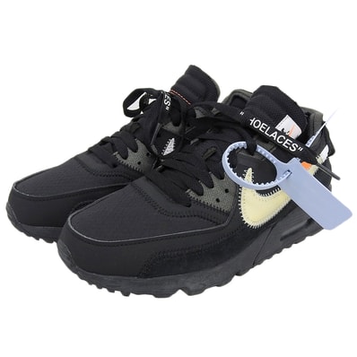 ナイキ 美品 エアマックス90 シューズ レディース ブラック 24.0cm AA7293-001 6(US)