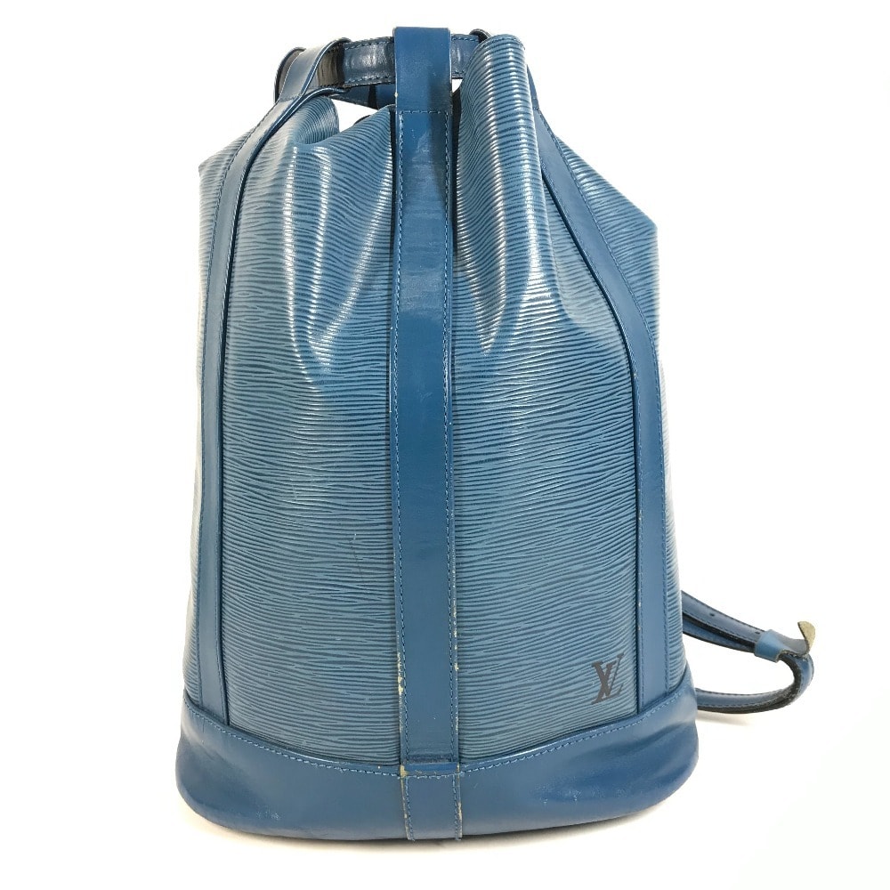 ルイヴィトン LOUIS VUITTON ランドネPM ランドネ PM M52355 エピ 肩掛け ショルダーバッグ エピレザー トレドブルー ブルー