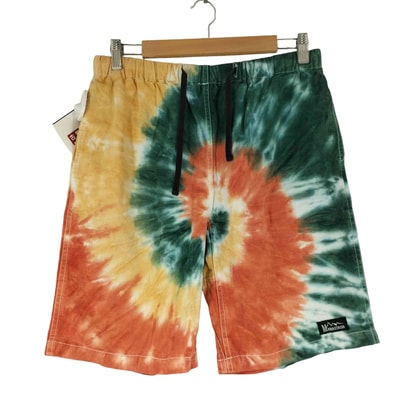 SPIRAL TIEDYE LIGHT CLIMB SHORTS【1143436676117】