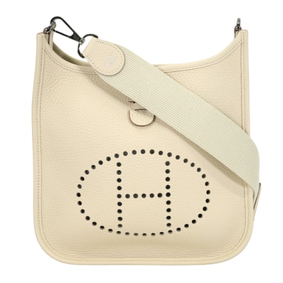 HERMES エルメス ショルダーバッグ エヴリン(エブリン) 23 クレ トリヨンクレマンス シルバー金具 G刻印 新品