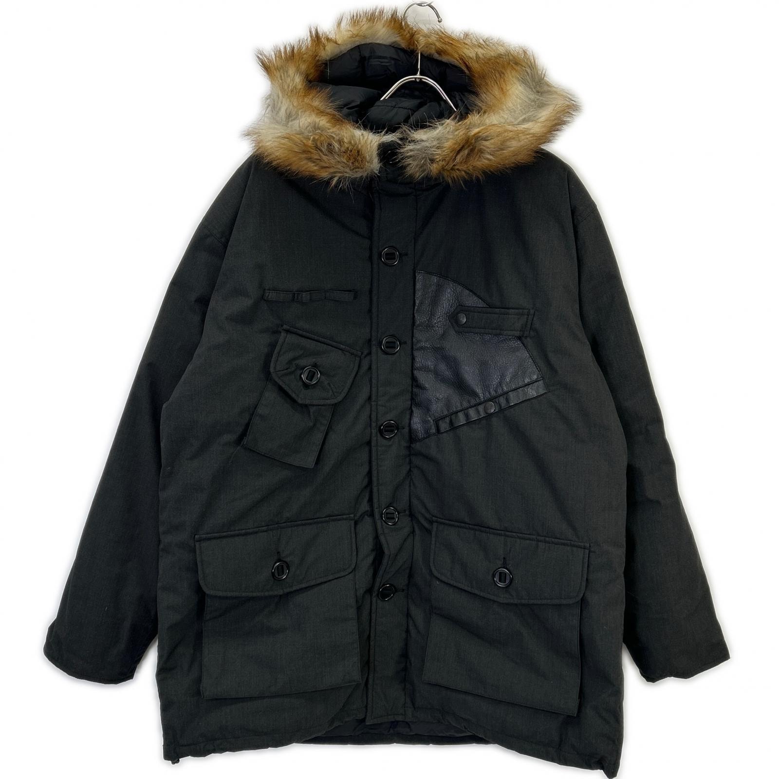 サウスツーウエストエイト 【×NANGA】RW691/25FB-101 ブラック TENKARA DOWN JACKET HINOC/ヒノック テンカラダウンジャケット M