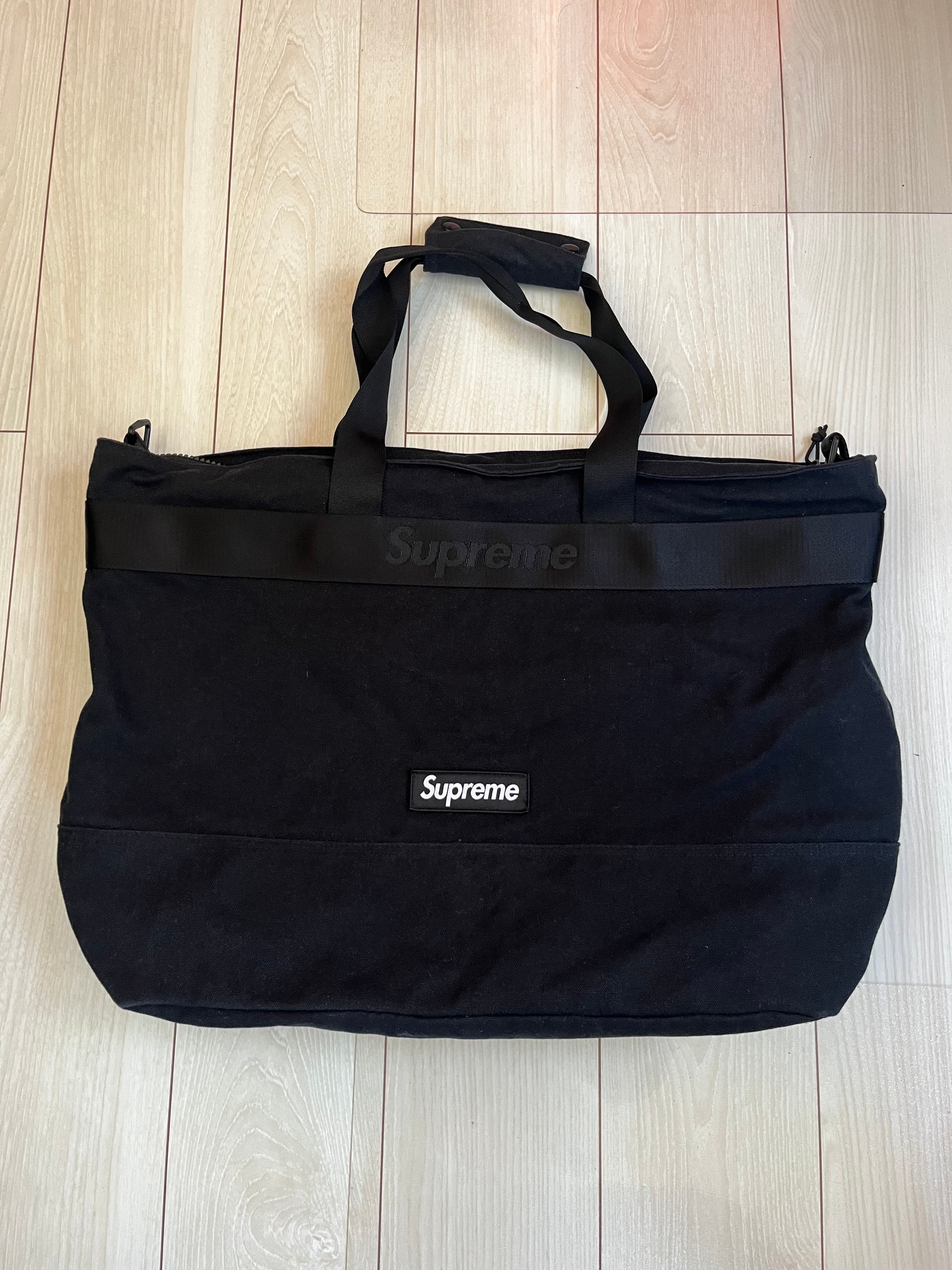 シュプリーム 25SS トート バッグ "ブラック"