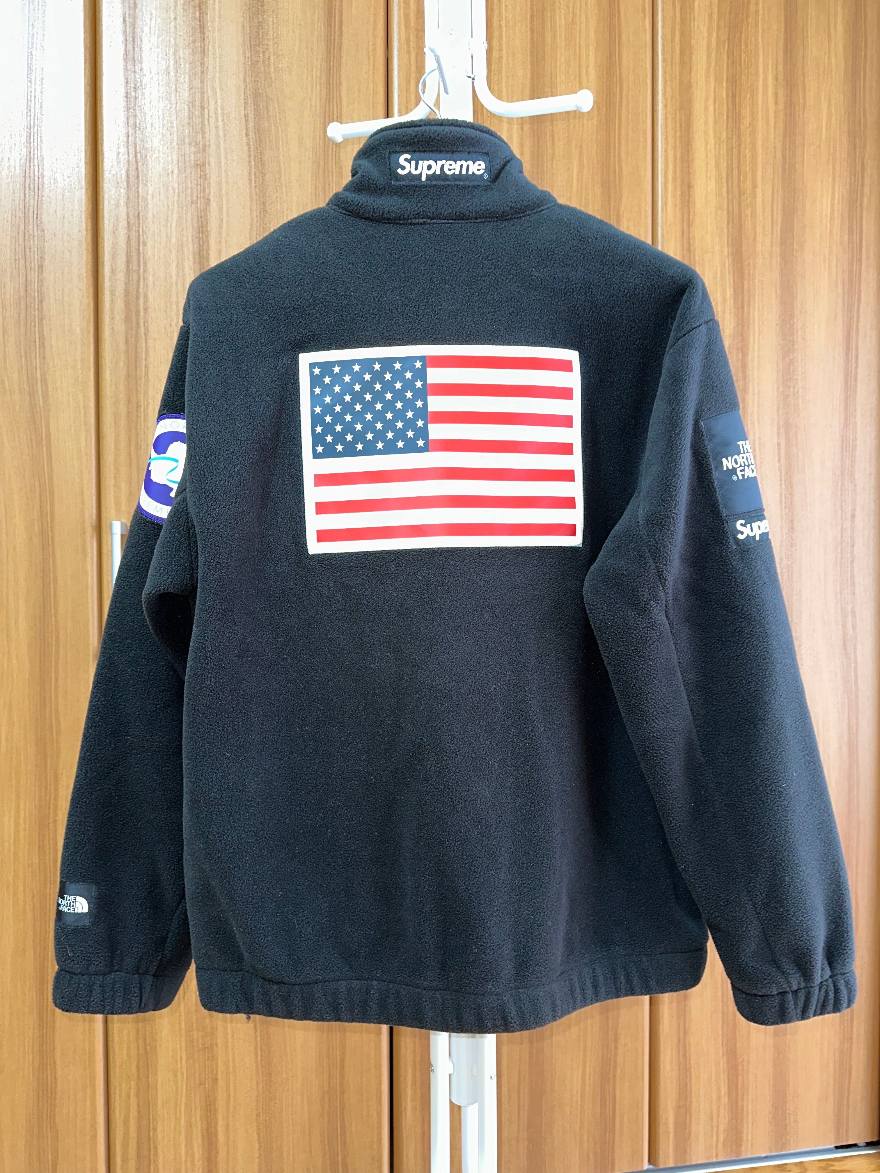 Supreme x The North Face Polartec Fleece Jacket "Black"