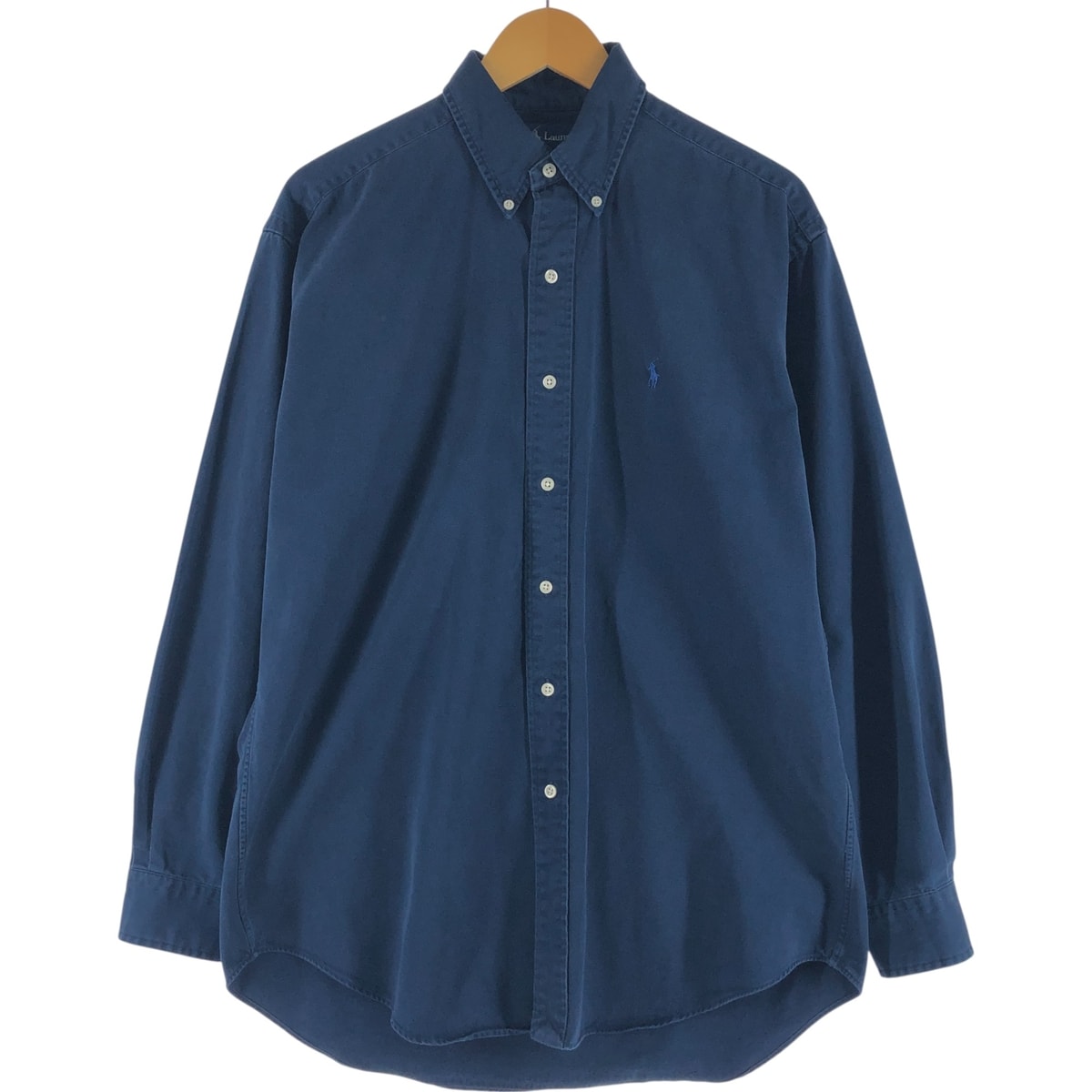 古着 ラルフローレン Ralph Lauren BLAKE 長袖 ボタンダウンシャツ メンズM相当/eaa541275