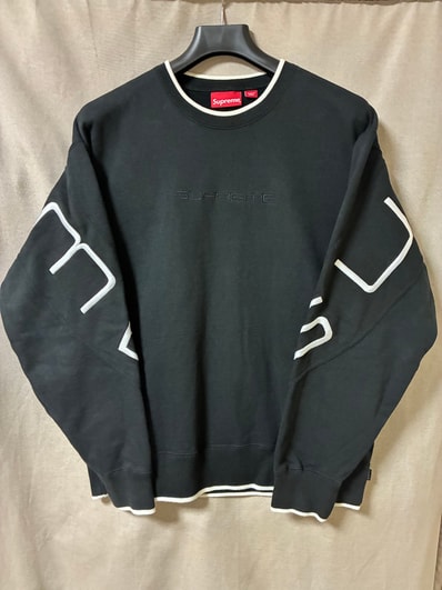 Supreme Stretch Crewneck "Black"